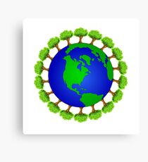 Ecology nature lover Canvas Print