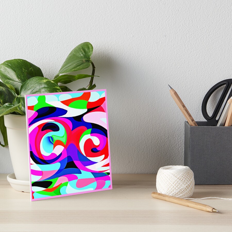 Item preview, Art Board Print designed and sold by Unique-Design-4.