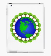 Ecology nature lover iPad Case/Skin