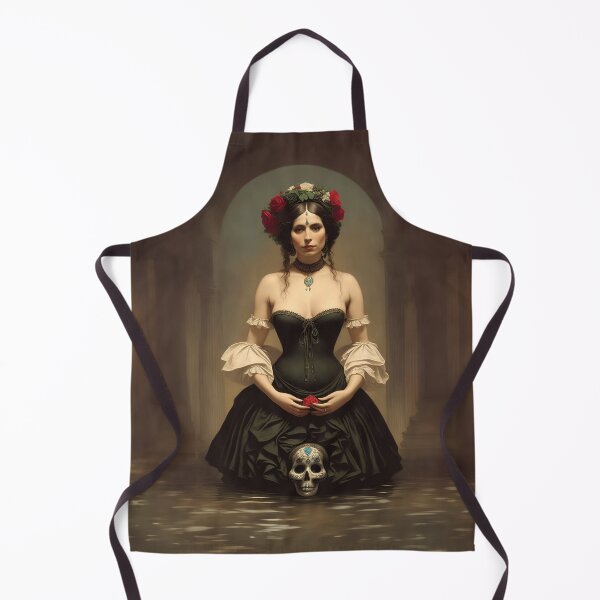 Item preview, Elegant gorgeous La Calavera Catrina, Lady of the afterlife, the Elegant Skull designed and sold by Fantasymachine.