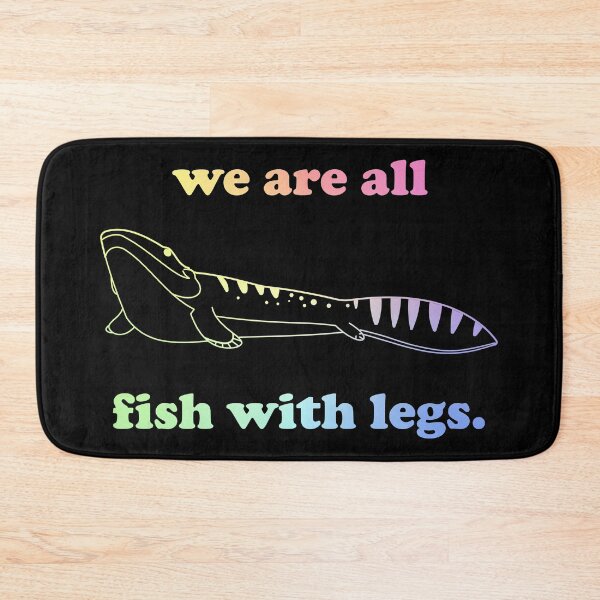 Item preview, We are all fish with legs designed and sold by ScienceCorner.
