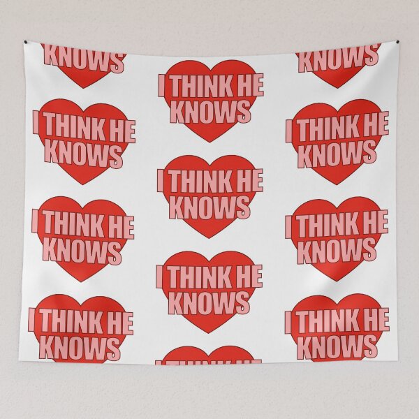 Item preview, I Think He Knows Heart designed and sold by Chesley Design.
