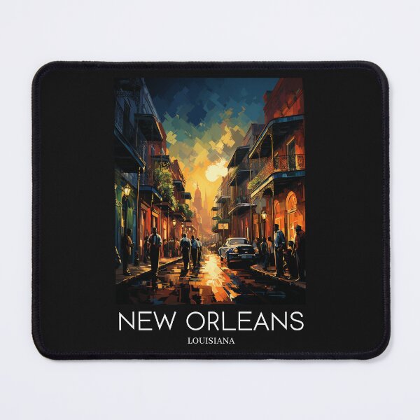 Item preview, A Pop Art Travel Print of New Orleans - Louisiana - US  designed and sold by StudioRedKoala.
