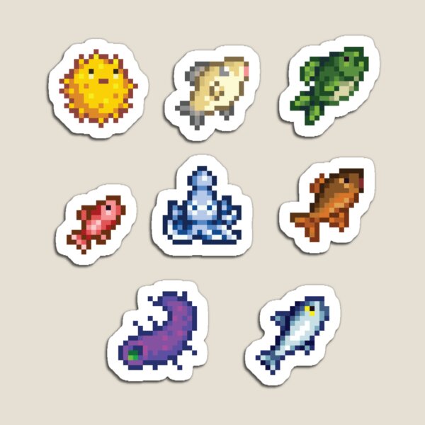 Aperçu de l'œuvre poisson de la vallée de Stardew créée et vendue par elliottbryan.