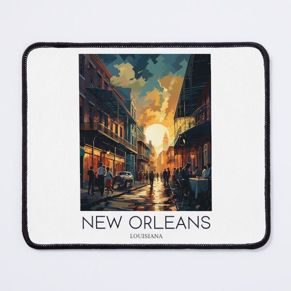 Item preview, A Pop Art Travel Print of New Orleans - Louisiana - US  designed and sold by StudioRedKoala.