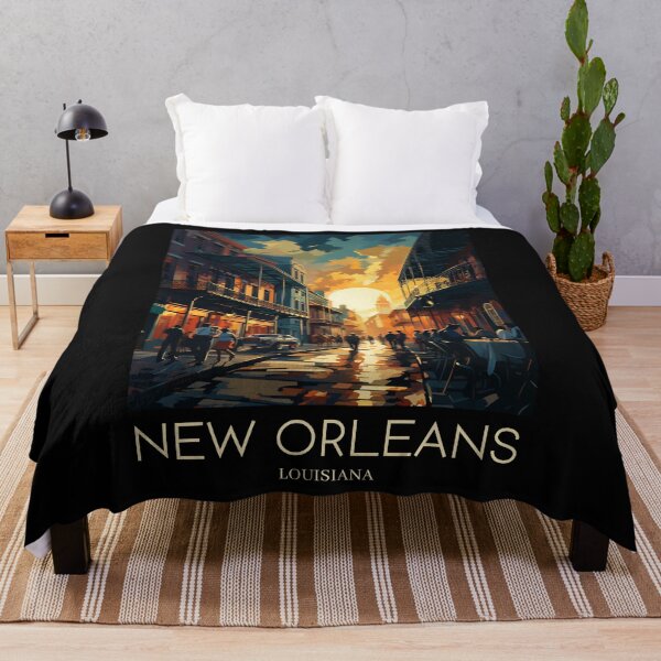 Item preview, A Pop Art Travel Print of New Orleans - Louisiana - US designed and sold by StudioRedKoala.