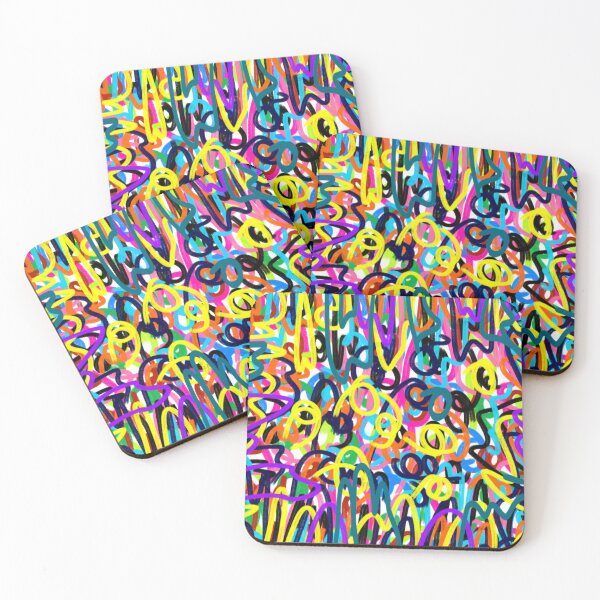 Item preview, Funky Abstract Art in Bold Color designed and sold by DanielleGensler.