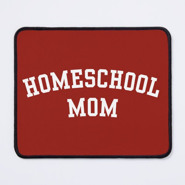 Item preview, Homeschool Mom University Varsity Collegiate Crimson designed and sold by Neeshki.