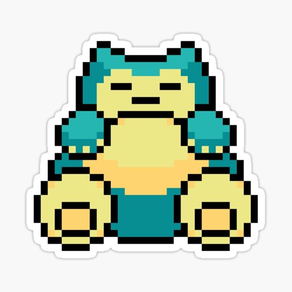 Item preview, Funny Cute Snorlax Cartoon Anime Memes designed and sold by Alistickers-96.