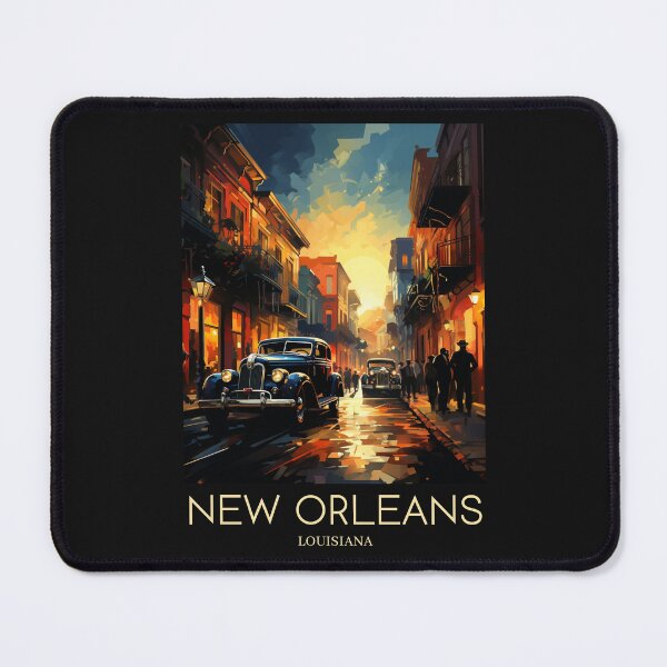 Item preview, A Pop Art Travel Print of New Orleans - Louisiana - US  designed and sold by StudioRedKoala.