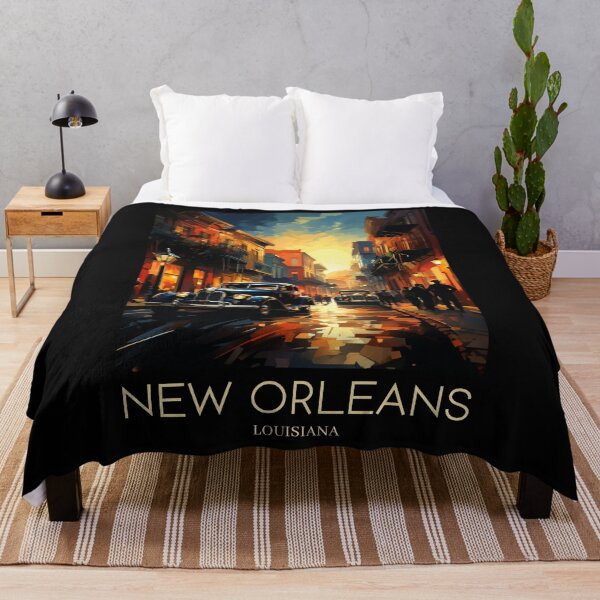 Item preview, A Pop Art Travel Print of New Orleans - Louisiana - US designed and sold by StudioRedKoala.