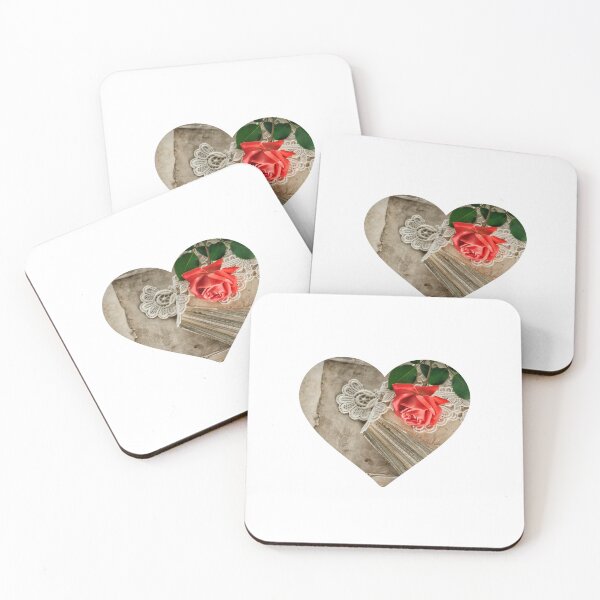 Item preview, Vintage Aesthetic Floral Pattern Heart Art Valentine’s Day Gift designed and sold by haRexia.
