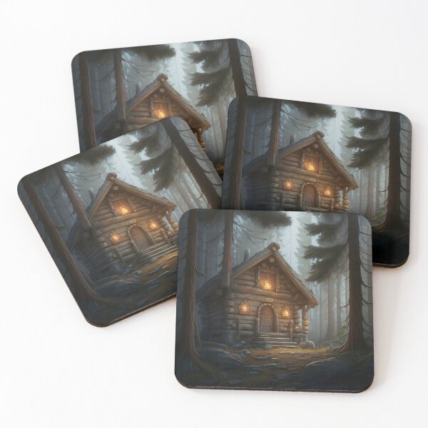 Item preview, Cabin in the woods designed and sold by VibraArt.