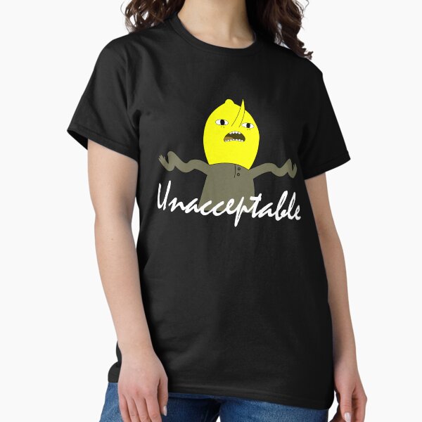Artikel-Vorschau von Lemongrab Inacceptable Adventure Time™, designt und verkauft von kidcartoon.