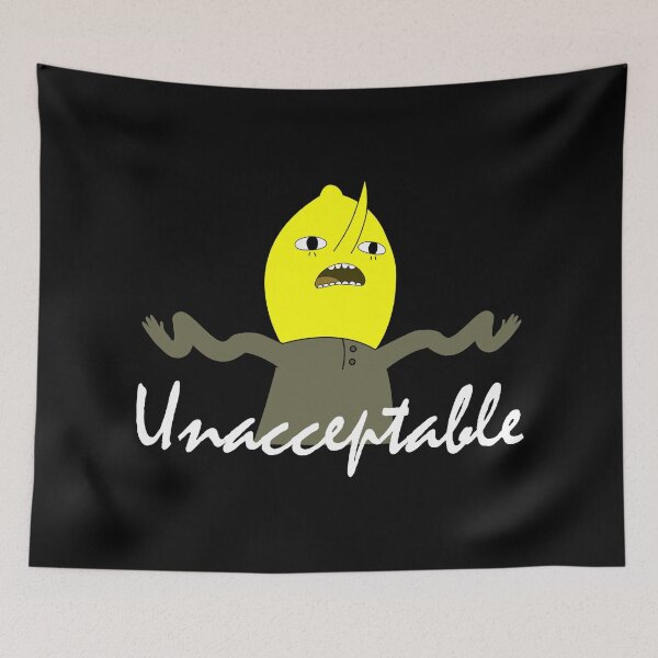 Item preview, Lemongrab Unacceptable Adventure Time™ designed and sold by kidcartoon.