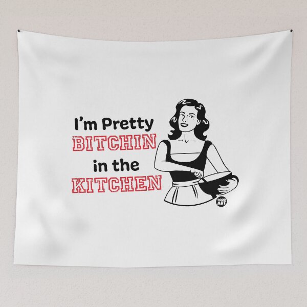 Item preview, BITCHIN IN KITCHEN designed and sold by TODD GOLDMAN.