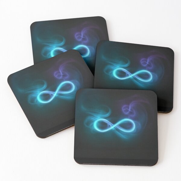 Item preview,  A Neon Infinity in Black designed and sold by DarkJuliettes.
