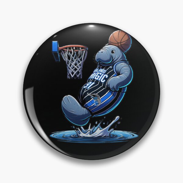 Item preview, Funny slam dunking Manatee designed and sold by SandbarTees.