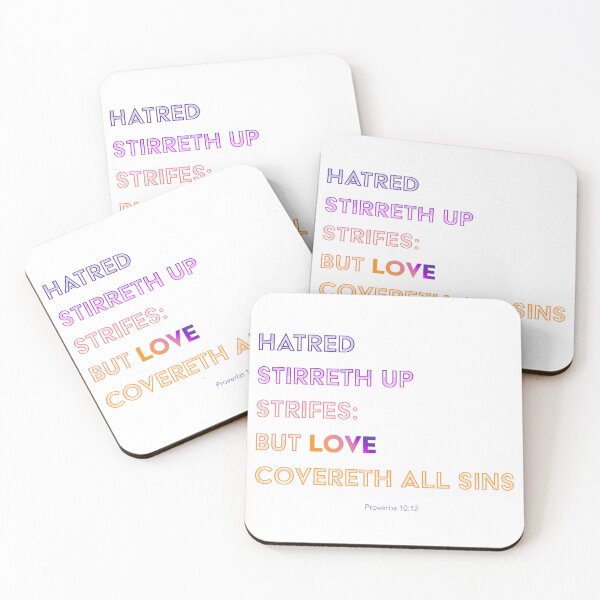 Item preview, Proverbs 10:12 designed and sold by SecretSamaritan.