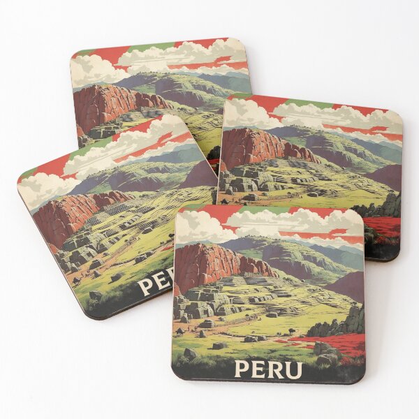 Item preview, Afiche Vintage de Turismo de Perú designed and sold by TravelersGems.