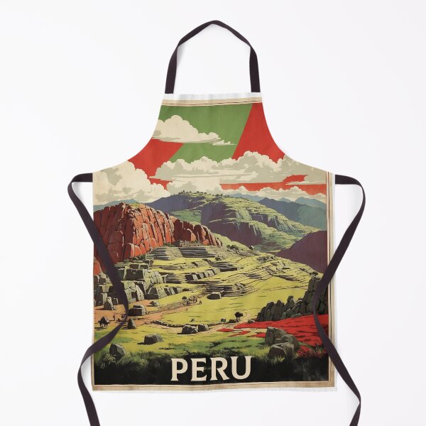 Item preview, Afiche Vintage de Turismo de Perú designed and sold by TravelersGems.