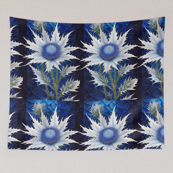 Item preview, ERYNGIUM~Spirit Plant~Botanical Dried Flower Lover~College Dorm AirBnB Real Estate Travel Guest Home Decor~Birthday Christmas Gift designed and sold by Spinning Plates 360.
