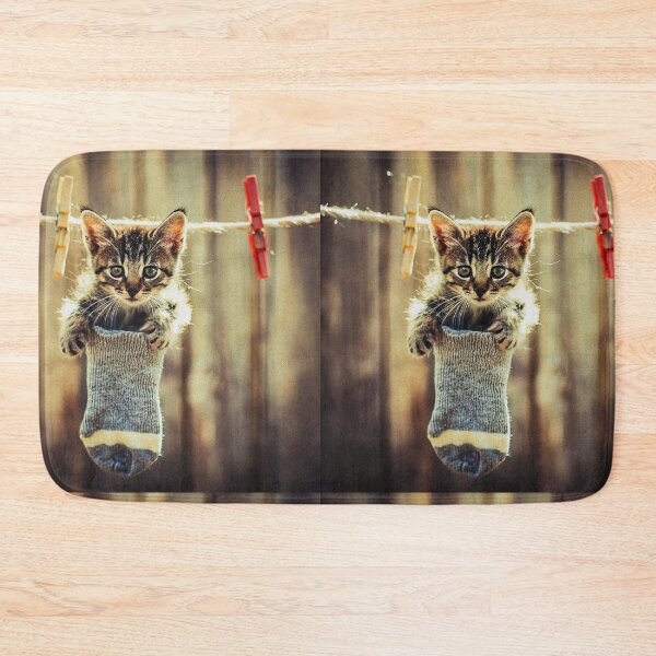 Item preview, Little kitten after washing III designed and sold by Visual Arts Sławomir Grzanek.
