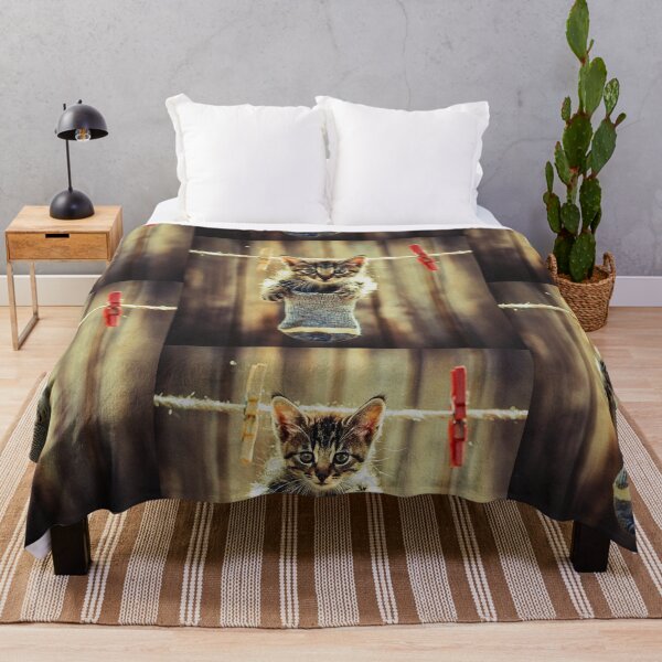 Item preview, Little kitten after washing III designed and sold by Visual Arts Sławomir Grzanek.