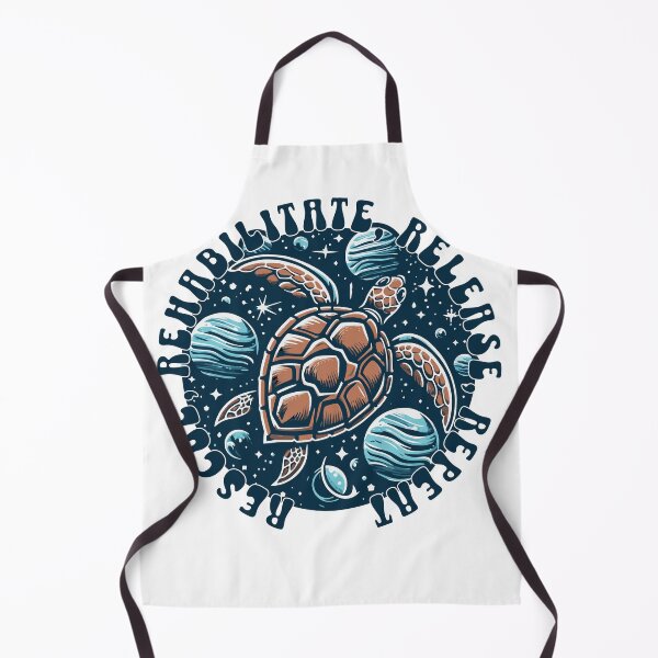 Item preview, Rescue Rehabilitate Release Repeat Save The Planet Sea Turtle Conservation, Turtle Lover Gift designed and sold by RadleyParke.