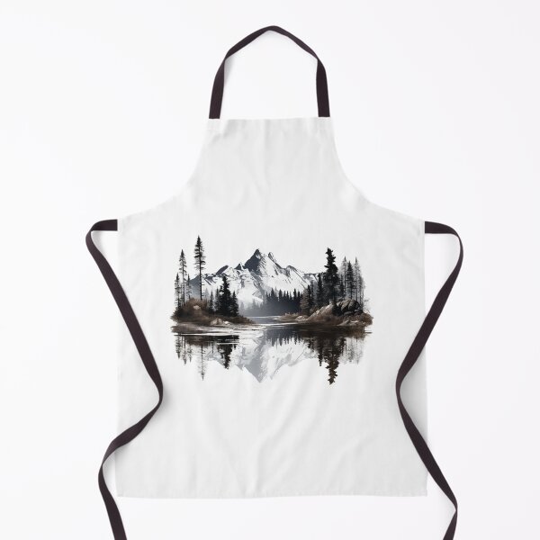 Artikelvorschau, Schöne Landschaft mit Berge, Geschenk Wandern entworfen und verkauft von Andrea-Design.