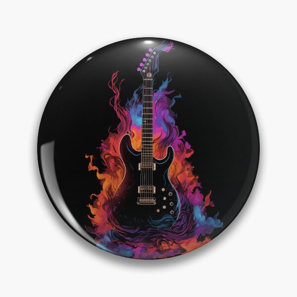 Item preview, Electric Guitar Band Rock Design Glarry Burning Fire Style designed and sold by EternalDelight1.