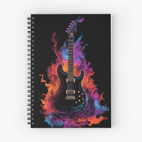 Item preview, Electric Guitar Band Rock Design Glarry Burning Fire Style designed and sold by EternalDelight1.