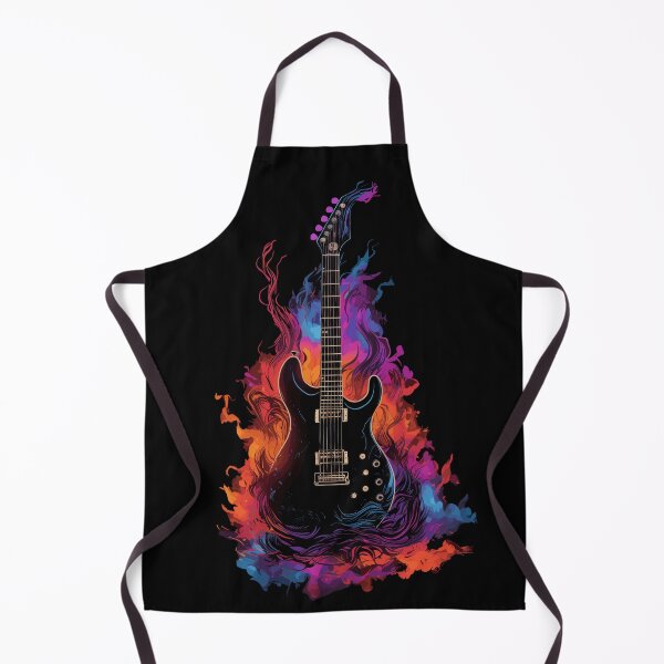 Item preview, Electric Guitar Band Rock Design Glarry Burning Fire Style designed and sold by EternalDelight1.