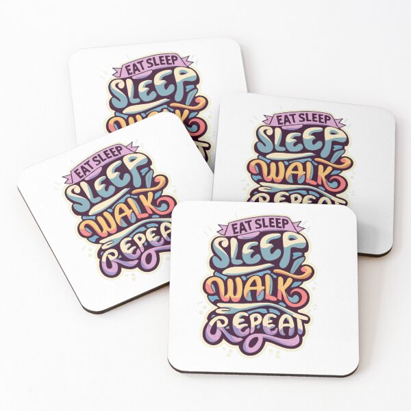 Item preview, Eat Sleep Walk Dogs Repeat designed and sold by Moad Fahim.