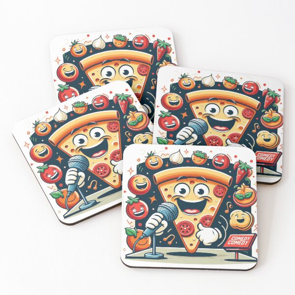Item preview, Pizza Stand-Up Comedy designed and sold by TextileTrove.