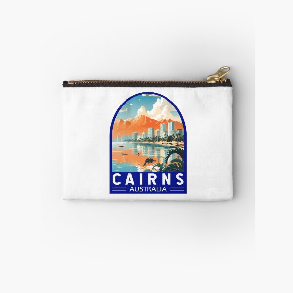 Item preview, Cairns Australia Travel Art Emblem designed and sold by KrisSidDesigns.