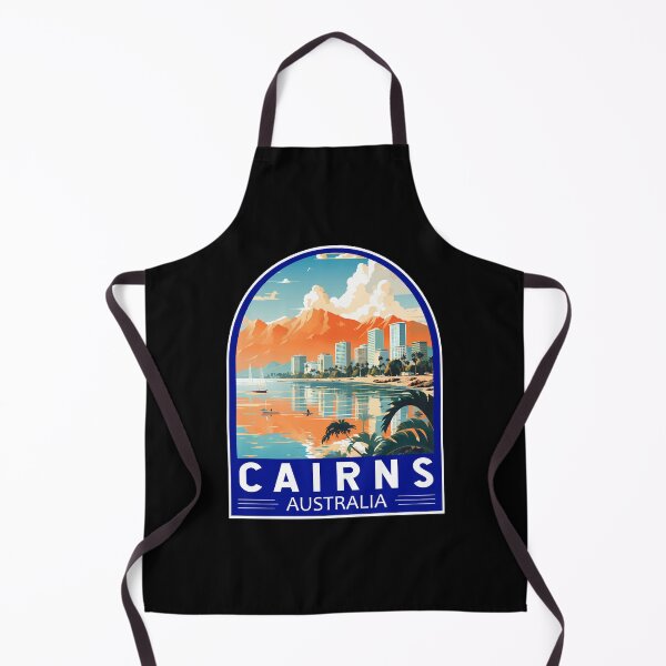 Item preview, Cairns Australia Travel Art Emblem designed and sold by KrisSidDesigns.