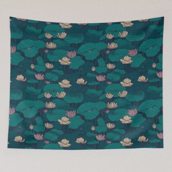 Item preview, Lily pads  designed and sold by PrettyPatternss.