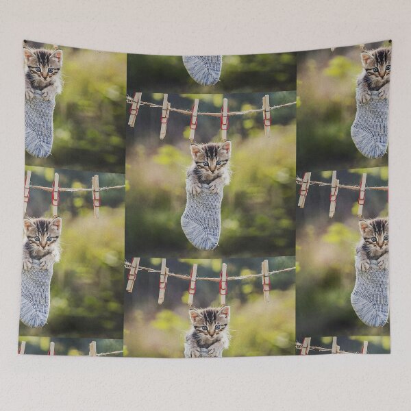 Item preview, Little kitten after washing IV designed and sold by Visual Arts Sławomir Grzanek.