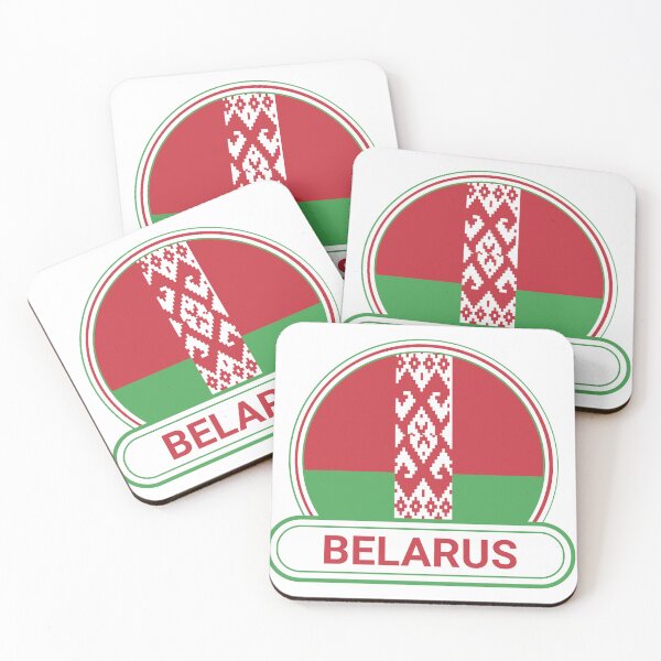 Item preview, Belarus Country Badge - Belarus Flag designed and sold by chrisrivait.