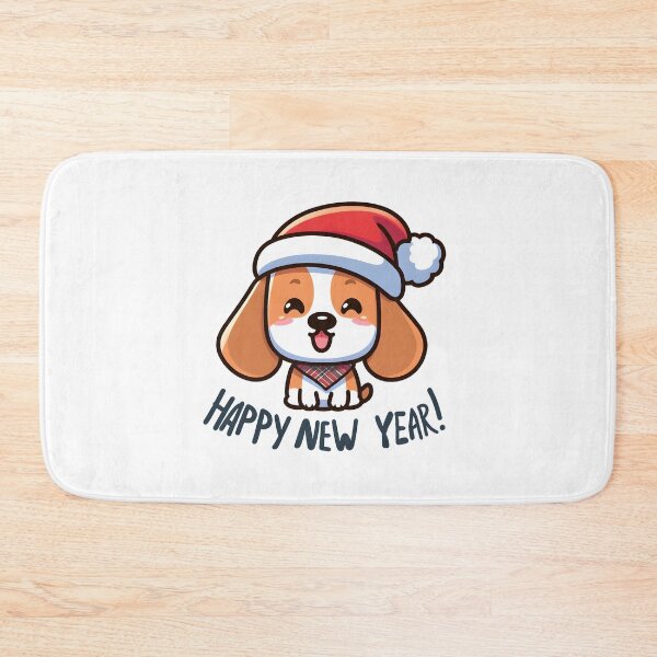 Item preview, Beagle Bliss: Overflowing Joy for the New Year designed and sold by EpicPaws.