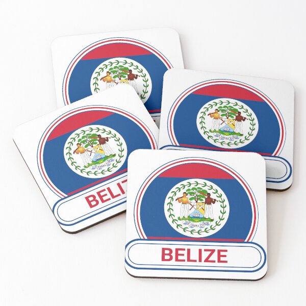 Item preview, Belize Country Badge - Belize Flag designed and sold by chrisrivait.