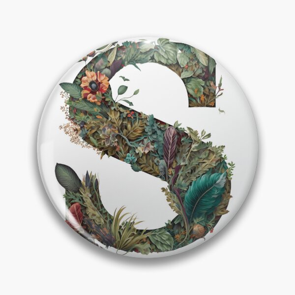 Item preview, Letter S: Beautiful forest themed. designed and sold by Unfolding Art.