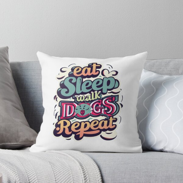 Item preview,  Eat Sleep Walk Dogs Repeat designed and sold by Moad Fahim.