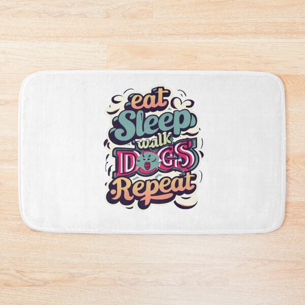 Item preview,  Eat Sleep Walk Dogs Repeat designed and sold by Moad Fahim.