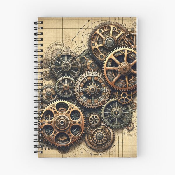Item preview, Intricate Steampunk Gears Assembly designed and sold by cybercanvasmuse.