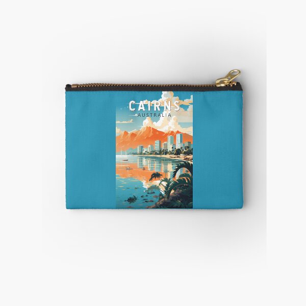 Item preview, Cairns Australia Travel Art Vintage designed and sold by KrisSidDesigns.