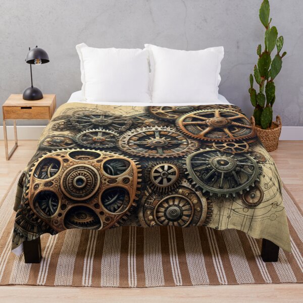 Item preview, Intricate Steampunk Gears Assembly designed and sold by cybercanvasmuse.