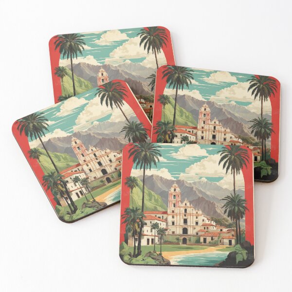 Item preview, Monasterio de Santa Catarina Peru Vintage Poster Tourism designed and sold by TravelersGems.