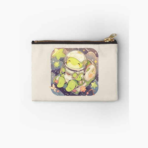 Item preview, Cute Kawaii Happy Froggy Astronaut Frog designed and sold by CozyKawaiiArt.